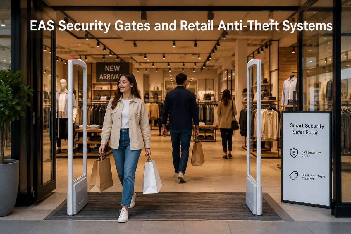 EAS Security gates and retail anti theft system