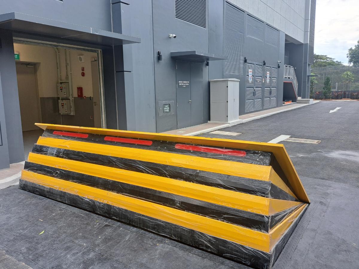 Road Blocker installed at government data center