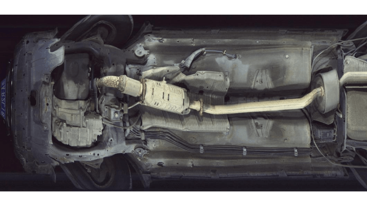 Under vehicle surveillance system - under carriage image