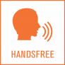 Image of 'Handsfree' feature