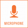 Image of 'Microphone' feature