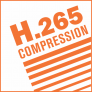 Image of 'H.265 Compression' feature