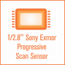 Image of '1/2.8" Sony Exmor Progressive Scan sensor' feature
