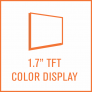 1.7'' TFT Colour Display