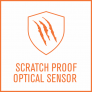 Image of 'Scratch Proof Optical Sensor' feature