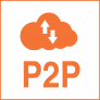 Image of 'P2P' feature