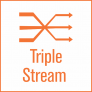 Image of 'Triple Stream' feature