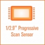 Image of '1/2.9'' Progressive Scan Sensor' feature