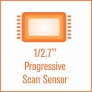 1/2.7'' Progressive Scan Sensor