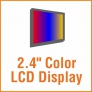 Image of '2.4" Color LCD Display' feature