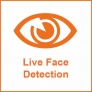 Image of 'Live Face Detection' feature