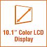 Image of '10.1" Color LCD Display' feature