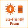 Image of 'Eco-Friendly Power' feature