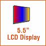 Image of '5.5" LCD Display' feature
