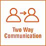 Image of 'Two-Way Communication' feature