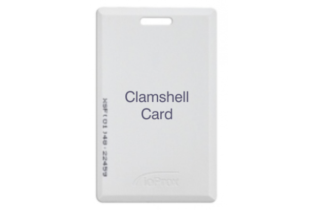 Clamshell Proximity Card