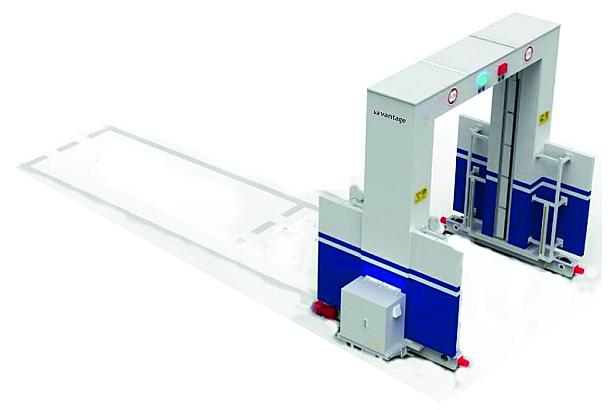 Automated Self-Moving Cargo and Vehicle Inspection X-Ray Scanner