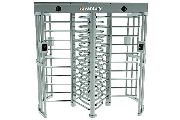 Full Height Dual Lane Turnstile Gate Barrier