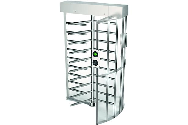 Full Height Single Lane Turnstile Gate Barrier