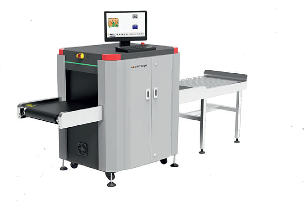 X-Ray Baggage Scanner, 7 Color Imaging, 50x30cm Tunnel Size