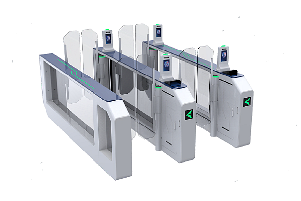 Dual Authentication Swing Gate Barrier