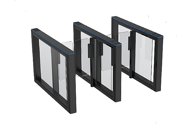 Premium Aluminum Alloy Swing Gate Barrier Single/Dual Core
