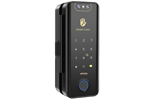 SoHo Elock Bold Eye (Glass Door Lock With 3D Face Access)