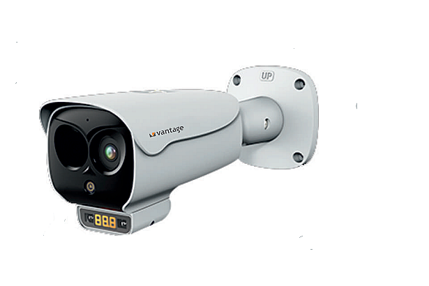 5MP Temperature Detection Thermal Bullet IP Camera with Display