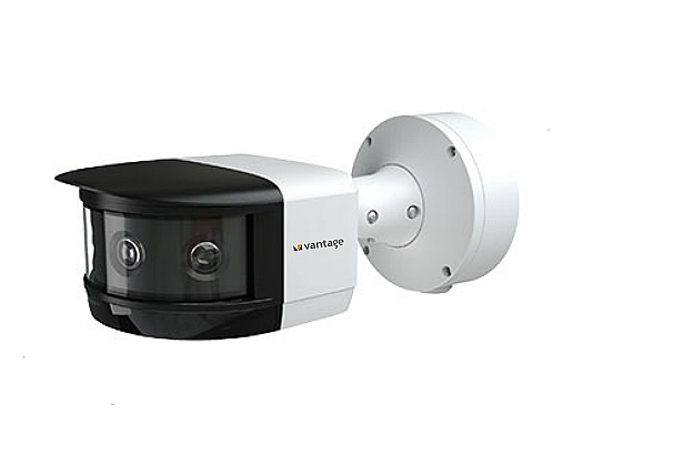 8MP, 180° Panoramic Multilens IP Camera
