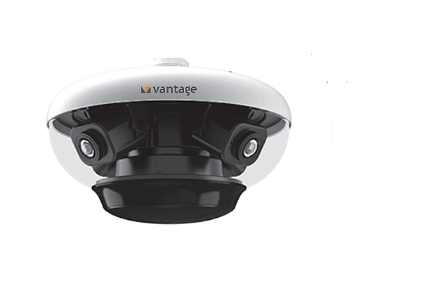 8MP, 360° Panoramic Multilens IP Camera
