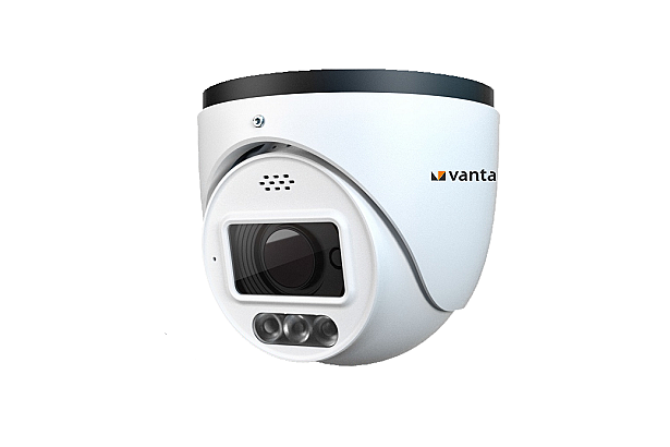 6MP Dual illumination Color Night View Motorized Dome IP Camera - Intrusion Deterrence