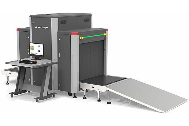 X-Ray Baggage Scanner, 7 Color Imaging, 100x100cm Tunnel Size with inbuilt Cameras