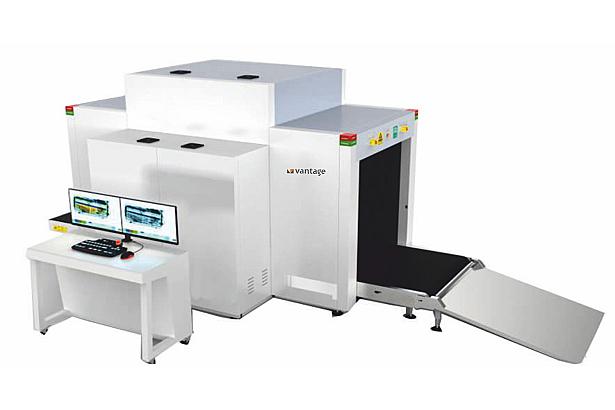 X-Ray Baggage Scanner, Dual Generators and Dual View, 100x100cm Tunnel Size