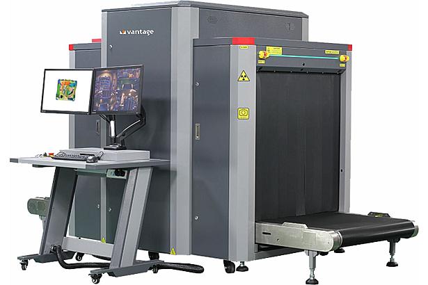X-Ray Baggage Scanner,7 Color Imaging, Dual Generators and Dual View, 100x100cm Tunnel Size