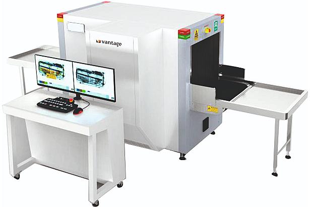 X-Ray Baggage Scanner, Dual Generators and Dual View, 65x50cm Tunnel Size