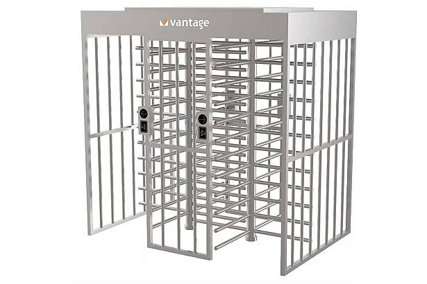 Full Height Dual Lane Turnstile Gate Barrier