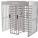 Image for Full Height Dual Lane Turnstile Gate Barrier