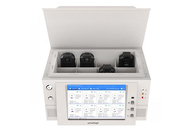 8 Port Docking Station for Body Worn Cameras
